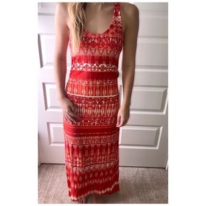 Athleta ‘Tide Turn’ Hi-lo maxi dress. Size Small.